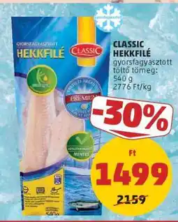 PENNY CLASSIC HEKKFILÉ ajánlat