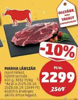 PENNY MARHA LÁBSZÁR ajánlat
