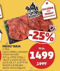 PENNY Pácolt Tarja ajánlat