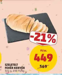 PENNY Szeletelt fehér kenyér ajánlat