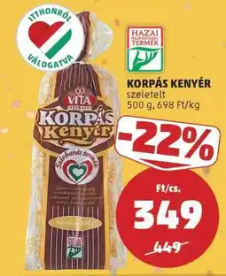 PENNY Korpás Kenyér ajánlat