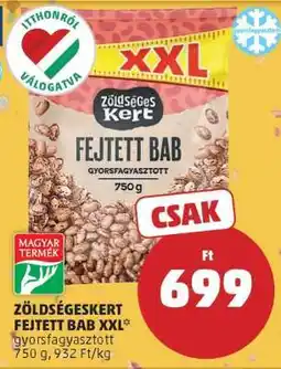 PENNY Zöldségeskert Fejtett Bab XXL ajánlat