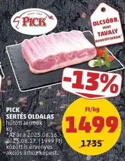 PENNY PICK Sertés Oldalas ajánlat