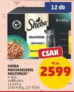 PENNY Sheba Macskaeledel Multipack ajánlat