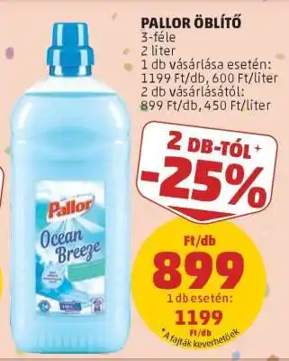 PENNY Pallor Öblítő ajánlat