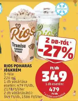 PENNY RIOS POHARAS JÉGKRÉM ajánlat
