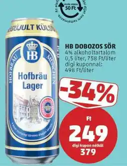 PENNY HB Dobozos Sör ajánlat