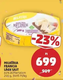 PENNY MILKERIA FRANCIA LÁGY SAJT ajánlat