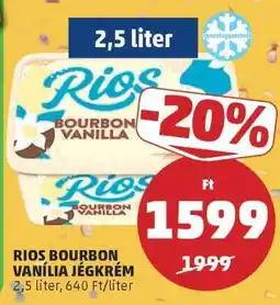 PENNY RIOS Bourbon Vanília Jégkrém ajánlat
