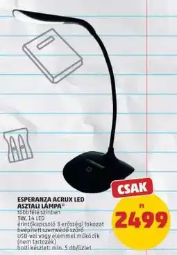PENNY ESPERANZA ACRUX LED ASZTALI LÁMPA ajánlat
