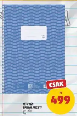 PENNY MINTÁS SPIRÁLFÜZET ajánlat