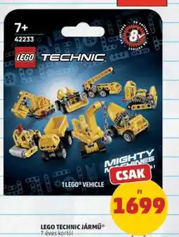 PENNY LEGO TECHNIC JÁRMŰ ajánlat
