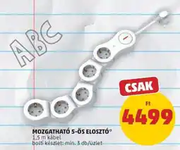 PENNY MOZGATHATÓ 5-ÖS ELOSZTÓ ajánlat