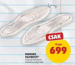 PENNY MEMORY TALPBETÉT ajánlat
