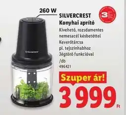 Lidl SILVERCREST Konyhai aprító ajánlat