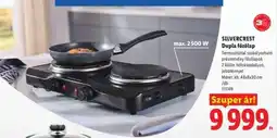 Lidl SILVERCREST Dupla főzőlap ajánlat