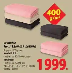 Lidl LIVARNO ajánlat
