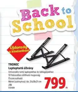 Lidl TRONIC Laptop tartó állvány ajánlat