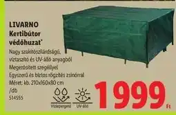 Lidl LIVARNO Kerti bútor védőhuzat ajánlat