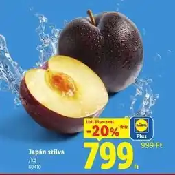 Lidl Japán szilva ajánlat