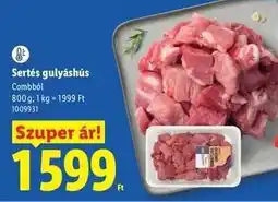 Lidl Sertés gulyáshús ajánlat