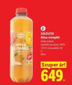Lidl SOLEVITA Alma-mangólé ajánlat
