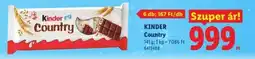 Lidl Kinder Country ajánlat