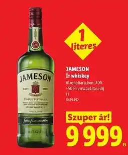 Lidl Jameson ajánlat