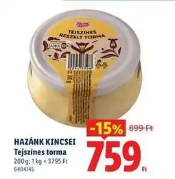 Lidl HAZÁNK KINCSEI ajánlat