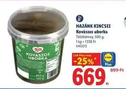 Lidl HAZÁNK KINCSEI Kovászos uborka ajánlat