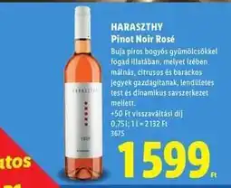 Lidl HARASZTHY Pinot Noir Rosé ajánlat