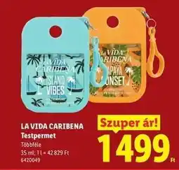 Lidl LA VIDA CARIBENA ajánlat