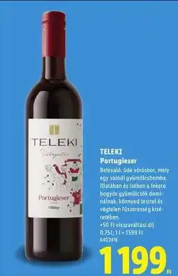 Lidl TELEKI Portugieser ajánlat