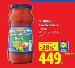 Lidl COMBINO Paradicsomszósz ajánlat