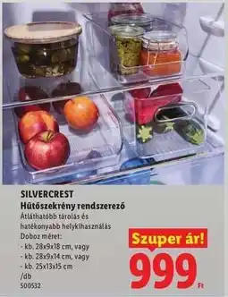 Lidl SILVERCREST ajánlat