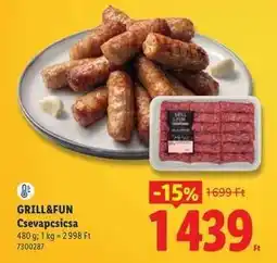 Lidl GRILL&FUN ajánlat
