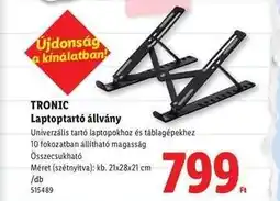 Lidl TRONIC Laptop tartó állvány ajánlat