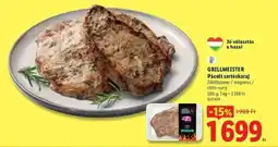 Lidl GRILLMEISTER Pácolt sertéskaraj ajánlat