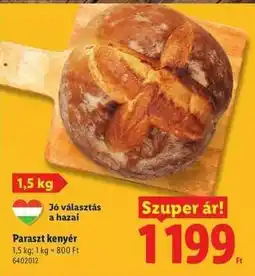 Lidl Paraszt Kenyér ajánlat