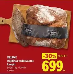 Lidl DELUXE Hajdinás vadkovászos kenyér ajánlat