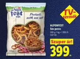 Lidl Alpenfest ajánlat