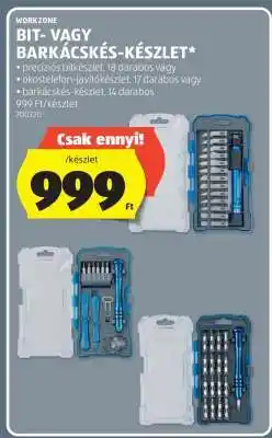 ALDI BIT- VAGY BARKÁCSKÉS-KÉSZLET ajánlat