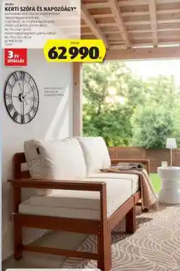 ALDI Kerti Szófa és Napozóágy ajánlat
