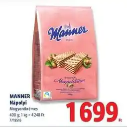 Lidl MANNER Nápolyi ajánlat