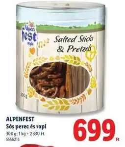Lidl Alpenfest ajánlat