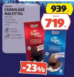 ALDI Choceur Csokoládé Maltittal ajánlat