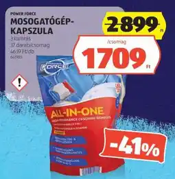 ALDI POWER FORCE MOSOGATÓGÉP-KAPSZULA ajánlat