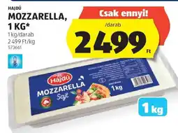 ALDI Hajdú Mozzarella, 1 kg ajánlat