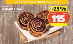ALDI Kakaós csiga ajánlat