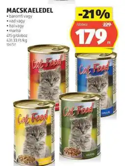 ALDI Macskaeledel ajánlat
